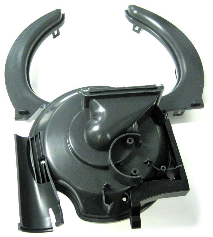 Sebo D4 Motor Cover with seal and rewind lever