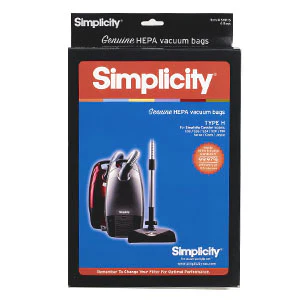 Simplicity HEPA Type H Vacuum Bags SHH-6